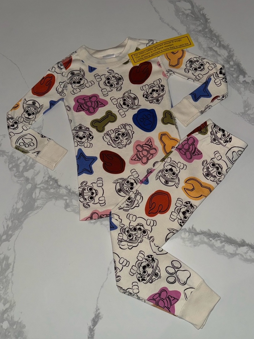 Hanna Andersson Paw Patrol Organic Cotton Pajamas NEW Size 3T